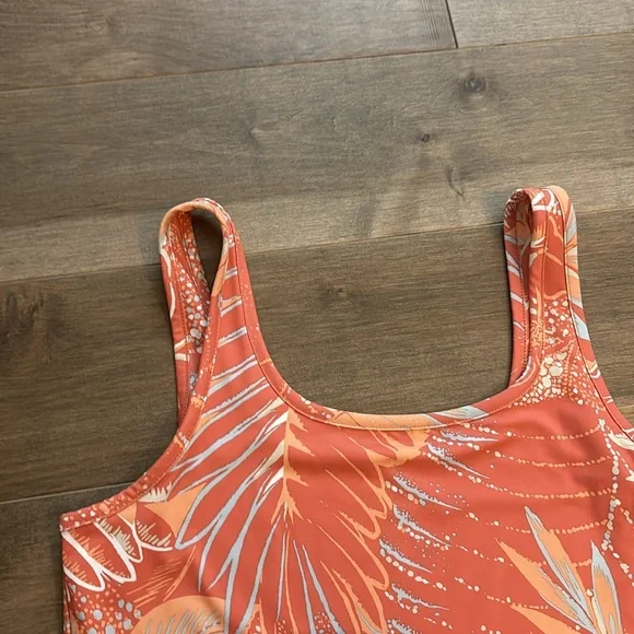 Columbia Orange Patterned Athletic Dress - Picture 2 of 6